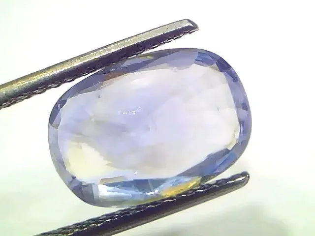 6.32 Ct IGI Certified Unheated Untreated Natural Ceylon Blue Sapphire - Venus Gems
