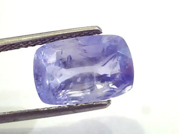6.44 Ct Unheated Untreated Natural Ceylon Blue Sapphire Neelam Gems
