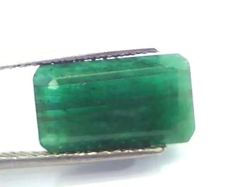 6.32 Carat Natural Untreated Zambian Emerald Premium Colour