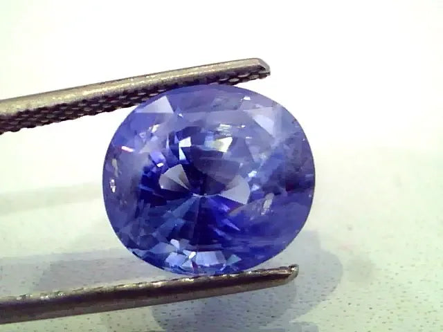 6.40 Ct Unheated Untreated Natural Ceylon Blue Sapphire Neelam - Venus Gems