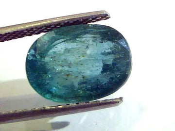 6.48 Ct Untreated Natural Zambian Emerald Gemstone Panna stone