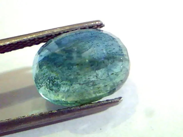 6.48 Ct Untreated Natural Zambian Emerald Gemstone Panna stone
