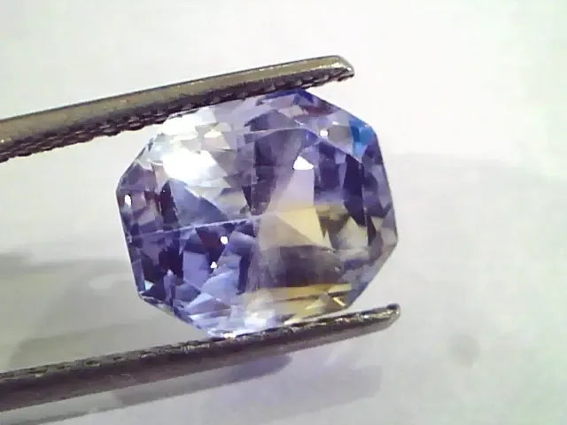 6.45 Ct Unheated Untreated Natural Yellow Blue Mix Pitambari Sapphire - Venus Gems