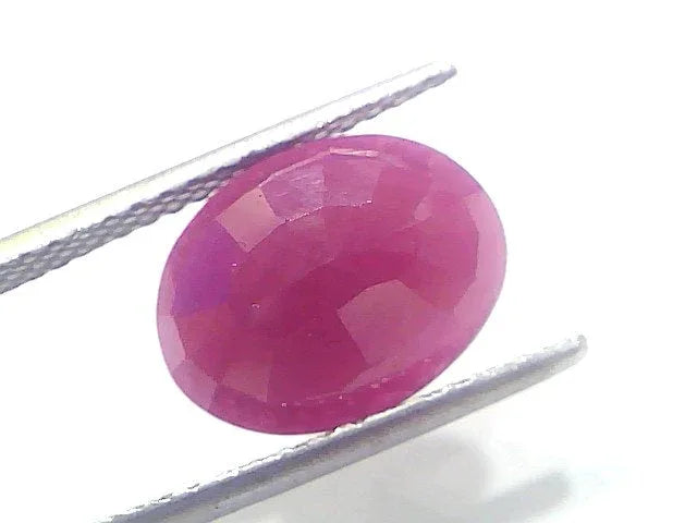 6.50 Ct Certified Unheated Untreated Natural New Burma Ruby - Venus Gems