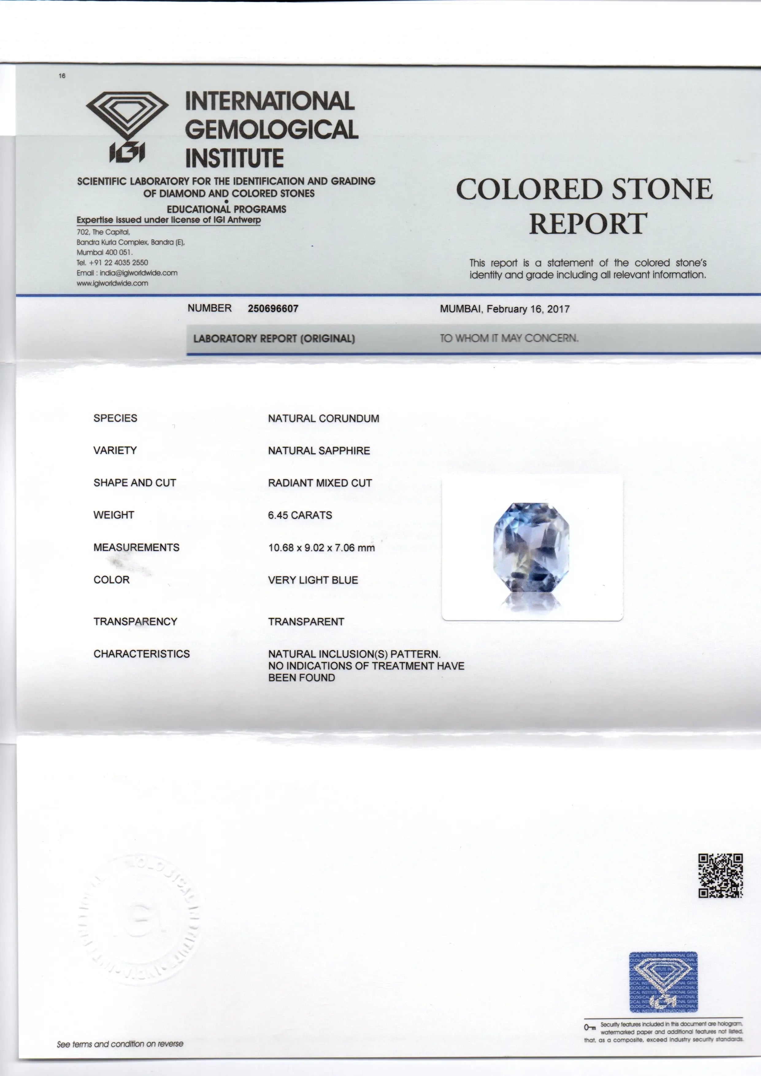 6.45 Ct Unheated Untreated Natural Yellow Blue Mix Pitambari Sapphire - Venus Gems