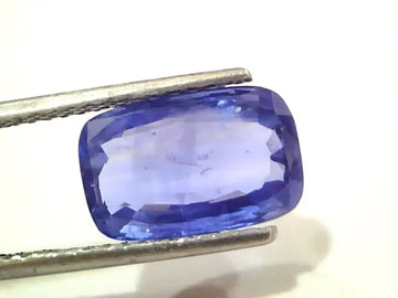 5.44 Ct Certified Unheated Untreated Natural Ceylon Blue Sapphire - Venus Gems