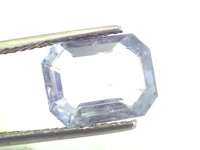 6.48 Ct Unheated Untreated Natural Premium White Sapphire Gemstone - Venus Gems