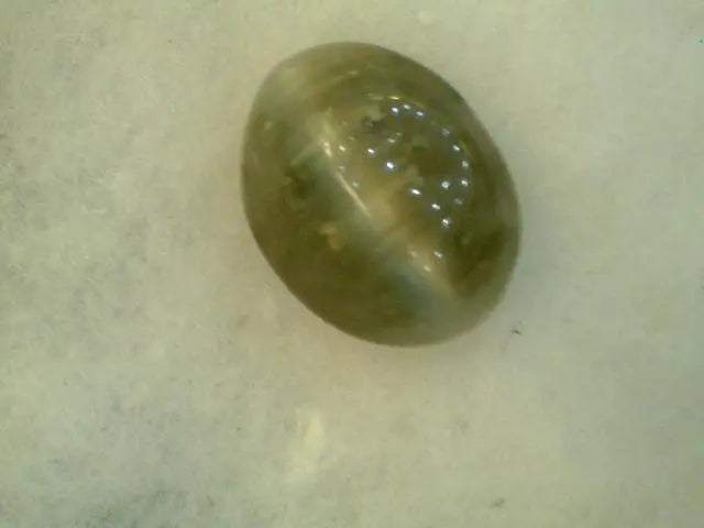 6.83 Ct Certified Untreted Natural Chrysoberyl Cats Eye,lehsunia