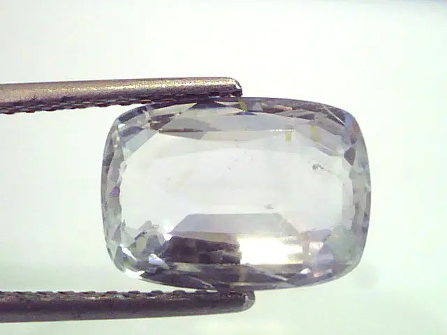 6.50 Ct Unheated Untreated Natural Ceylon White Sapphire Venus