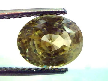 6.51 Ct Unheated Untreted Natural Ceylon Yellow Sapphire Pukhraj