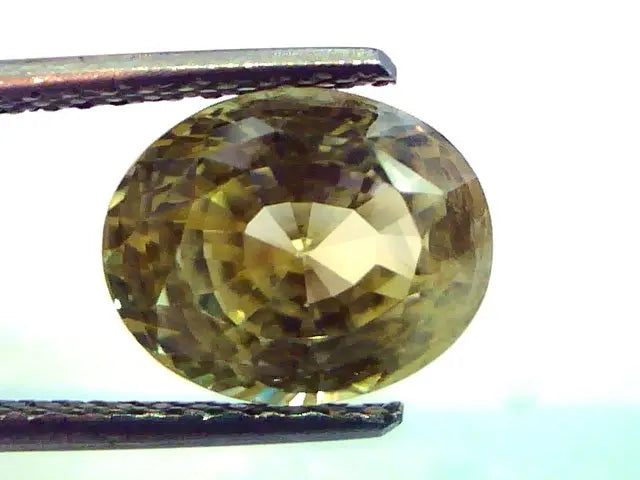 6.51 Ct Unheated Untreted Natural Ceylon Yellow Sapphire Pukhraj