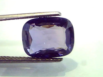 6.53 Ct IGI Certified Unheat Natural Blue Sapphire/Mayuri Neelam
