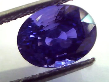 6.54 Ct Royal Blue Unheated Untreated Natural Ceylon Blue Sapphire AA