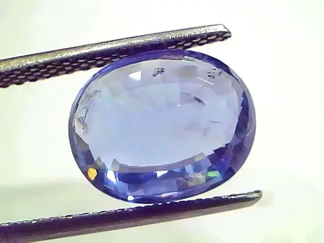 6.50 Ct IGI Certified Unheated Untreated Natural Ceylon Blue Sapphire - Venus Gems