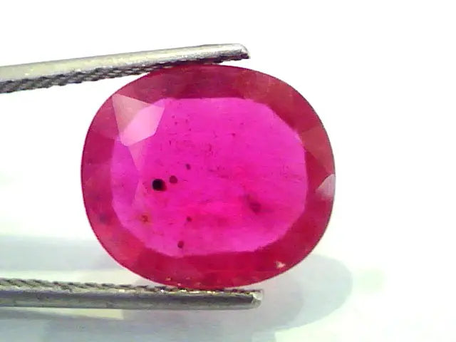 6.55 Ct Natural New Burma Ruby,Real Manik Gemstones VS Qquality