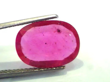6.55 Ct Natural New Burma Ruby,Real Manik Gemstone Vs Quality