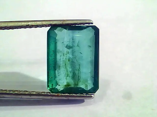 6.57 Ct Untreated Natural Zambian Emerald Gemstone Panna AA++