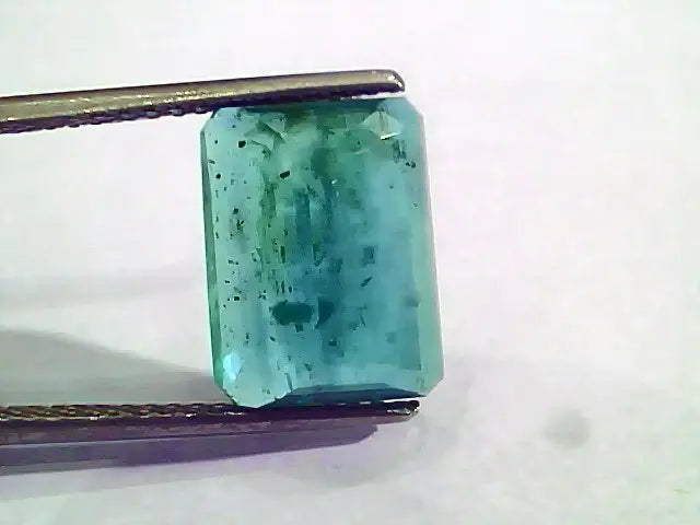 6.57 Ct Untreated Natural Zambian Emerald Gemstone Panna AA++