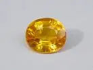 4.50 Carat Natural Bangkok Yellow Sapphire Gemstone pukhraj