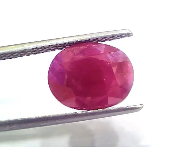 6.67 Ct Certified Unheated Untreated Natural New Burma Ruby