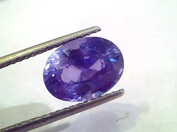 6.66 Ct Unheated Untreated Natural Burma Blue Sapphire Neelam
