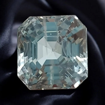 6.66 Ct IGI Certified Unheated Untreated Natural Premium White Sapphire AAA - Venus Gems