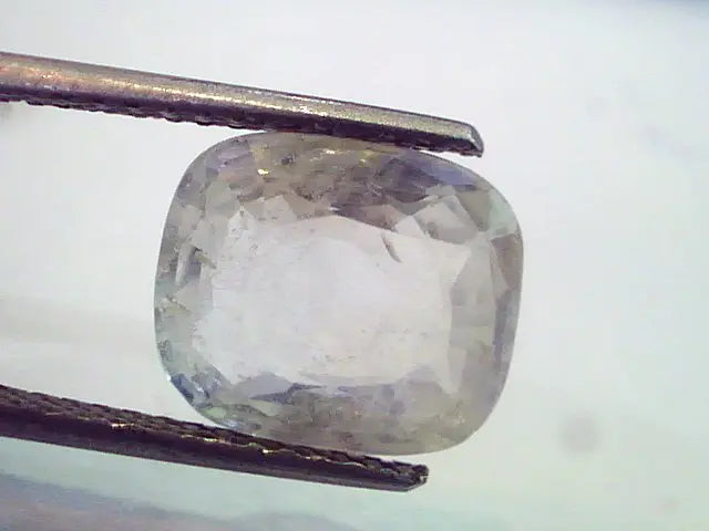6.69 Ct Unheated Untreated Natural Ceylon White Sapphire Gems