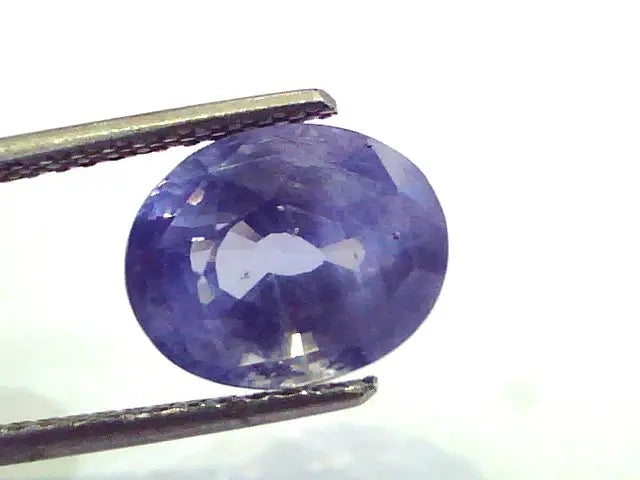 6.78 Ct Unheated Untreated Natural Ceylon Blue Sapphire Neelam Gems