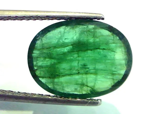 6.62 Ct Natural Untreated Zambian Emerald Gemstone,Real panna