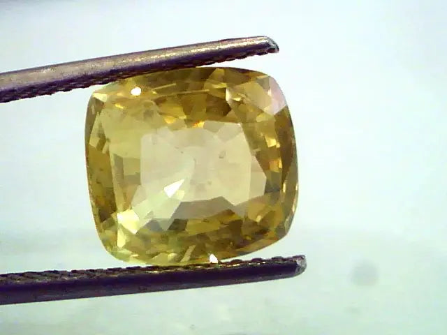 6.75 Ct Unheated Untreted Natural Ceylon Yellow Sapphire/Pukhraj