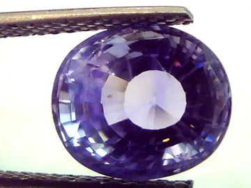 6.76 Ct Untreated Natural Ceylon Blue Sapphire Neelam Gemstone