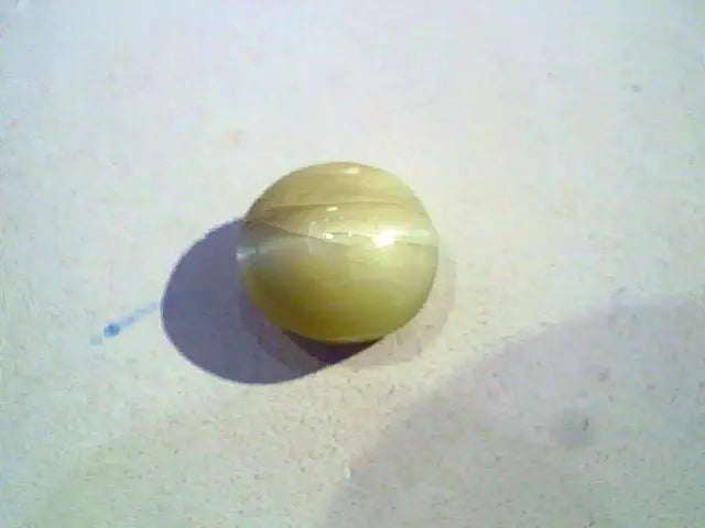 6.82 Ct Certified Untreted Natural Chrysoberyl Cats Eye,Lehsunia