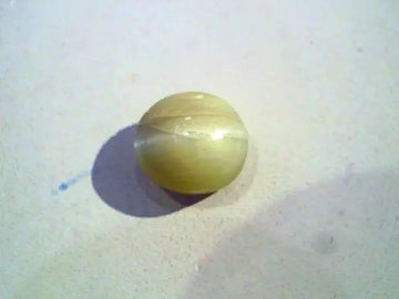 6.82 Ct Certified Untreted Natural Chrysoberyl Cats Eye,Lehsunia
