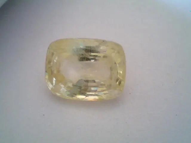 6.82 Ct Unheated Untreated Natural Yellow Sapphire,Pukhraj Gem