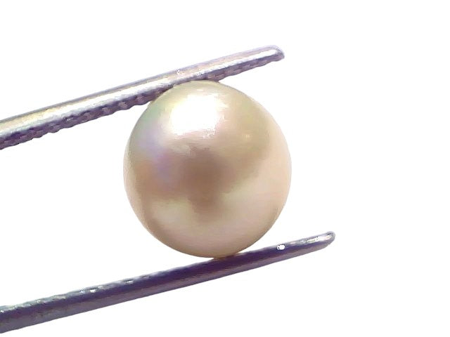 6.92 Ct Natural Certified Real South Sea Pearl Certified Moti