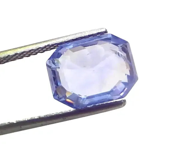 6.87 Ct IGI Certified Unheated Untreated Natural Ceylon Blue Sapphire AA - Venus Gems