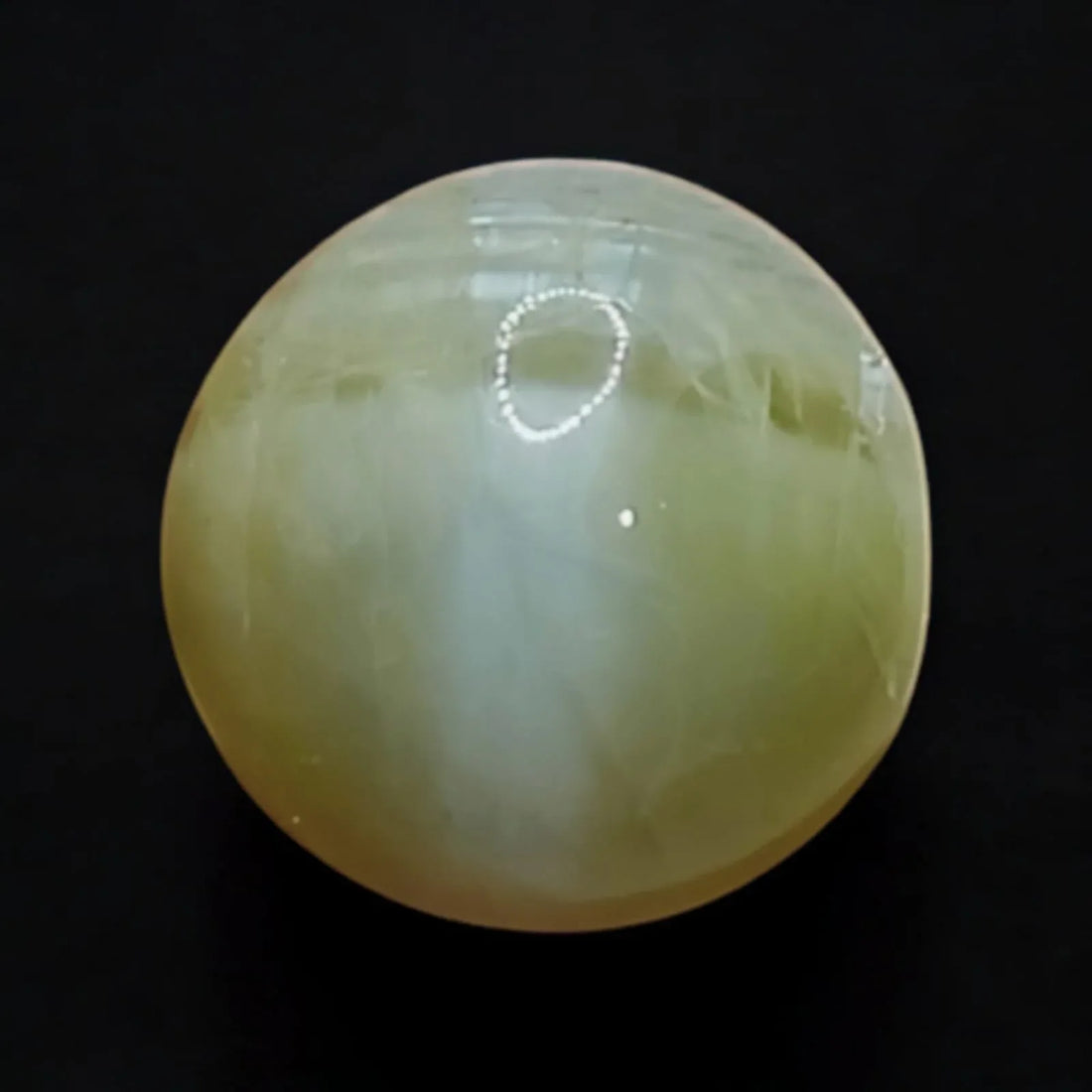 6.98 Ct Certified Untreated Natural Chrysoberyl Cats Eye Lehsunia AA - Venus Gems