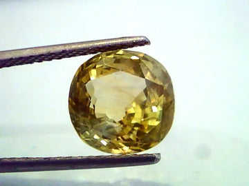 6.99 Ct Certified Unheated Untreated Natural Ceylon Yellow Sapphire