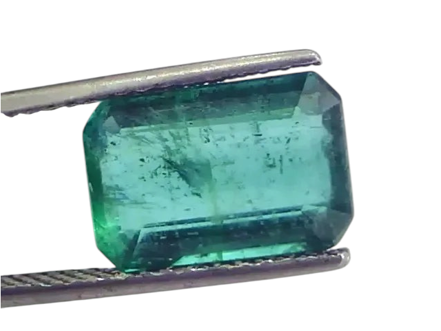 6.18 Ct Untreated Natural Certified Zambian Emerald Gemstone AA - Venus Gems