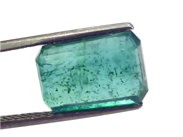 6.18 Ct Untreated Natural Certified Zambian Emerald Gemstone AA - Venus Gems