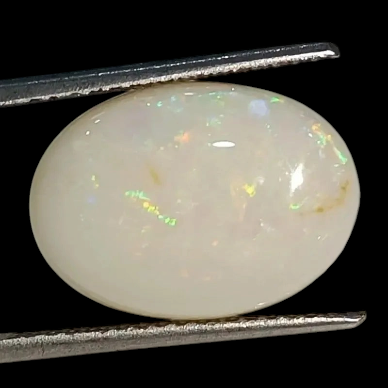 6.58 Ct Untreated Natural Australian Fire Opal Gemstone - Venus Gems