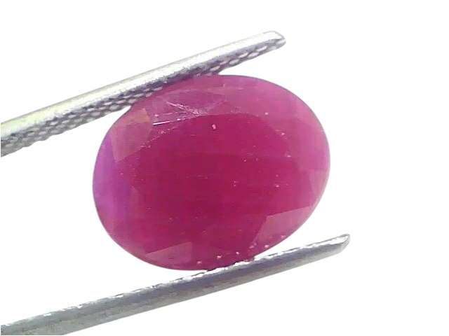 6.47 Ct Certified Unheated Untreated Natural New Burma Ruby - Venus Gems