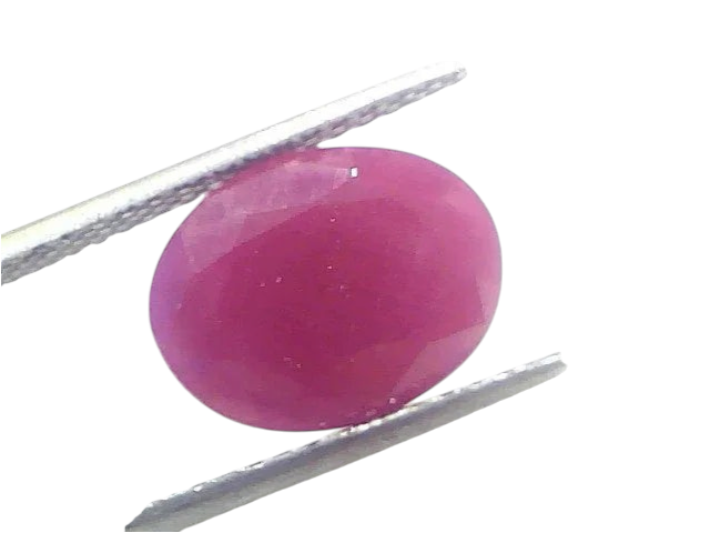 6.50 Ct Certified Unheated Untreated Natural New Burma Ruby - Venus Gems