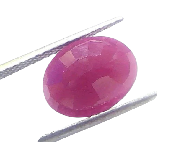 6.50 Ct Certified Unheated Untreated Natural New Burma Ruby - Venus Gems