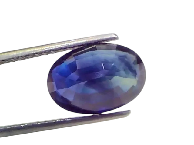 6.01 Ct IGI Certified Untreated Natural Ceylon Deep Blue Sapphire - Venus Gems