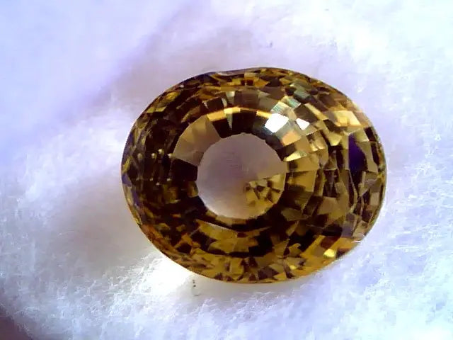 7.02 Ct Unheated Untreted Natural Ceylon Yellow Sapphire,Pukhraj