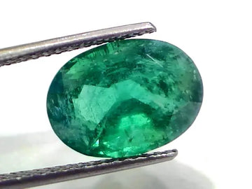 7.02 Ct GII Certified Untreated Natural Zambian Emerald Gems AAAA