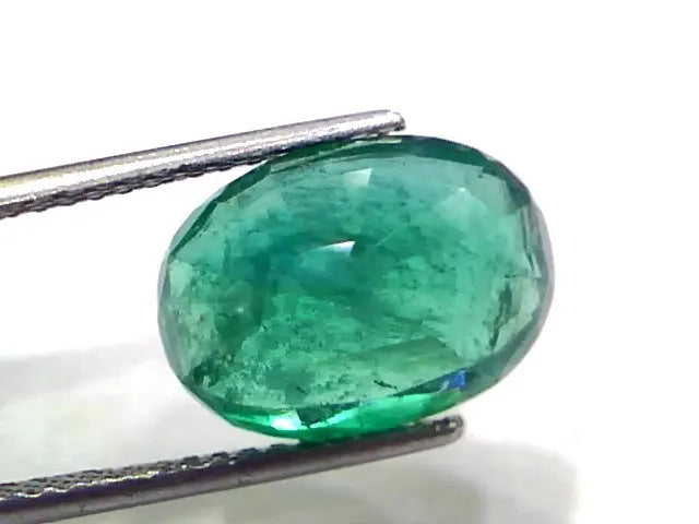 7.02 Ct GII Certified Untreated Natural Zambian Emerald Gems AAAA