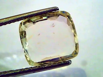 7.08 Ct 11 Ratti Unheated Untreated Natural Ceylon Yellow Sapphire