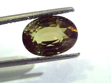 7.04 Ct Untreated Natural Colour Changing Alexandrite GII Certified